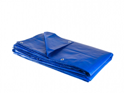 Тент строительный "политарп 120", усиленный край и углы, шаг люверсов